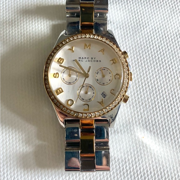 Marc Jacobs Accessories - MARC JACOBS- DUO TONE WATCH